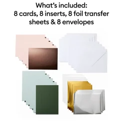 Cricut Joy™ Foil Transfer Insert Cards, Forest Grove Sampler - A2