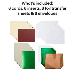 Cricut Joy™ Foil Transfer Insert Cards, Cameron Sampler - A6