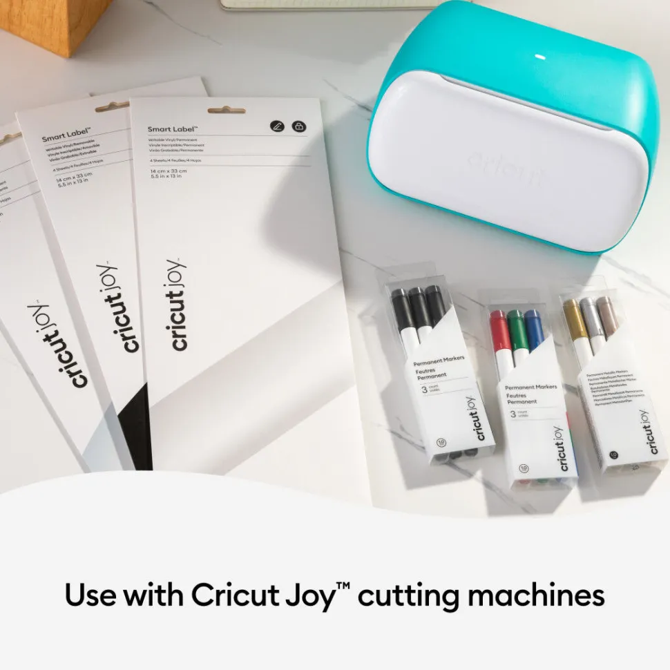 Cricut Joy™ Smart Label™ beschreibbares Vinyl - permanent, Weiß