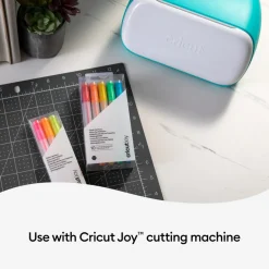 CricutJoy™ Glitzer-Gelstifte, 0,8mm, Regenbogenfarben (10Stk.)