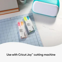 CricutJoy™ hochdeckende Gelstifte 1,0mm, Pink/Weiß/Orange (3Stk.)