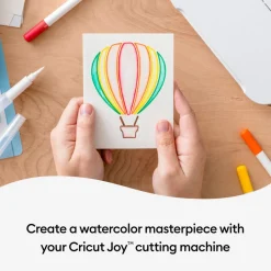 CricutJoy™ Set mit Aquarellstiften& -pinsel (9Stk.)
