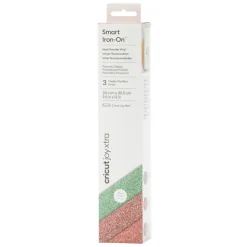 CricutJoyXtra™ SmartIron-On™ mit prismatischem Glitzer, Meeresglitzern-Musterset (3Stk.)