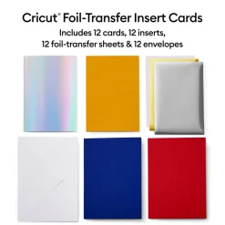 Einlegekarten für Folientransfers, Celebration-Musterset- R40 (12ct)