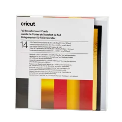 Einlegekarten für Folientransfers, Royal-Flush-Musterset- S40 (14ct)