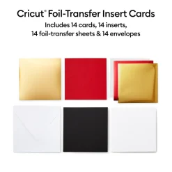 Einlegekarten für Folientransfers, Royal-Flush-Musterset- S40 (14ct)