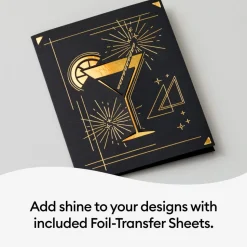 Einlegekarten für Folientransfers, Celebration-Musterset- R10 (18ct)