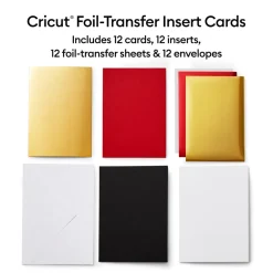 Einlegekarten für Folientransfers, Royal-Flush-Musterset- R40 (12ct)