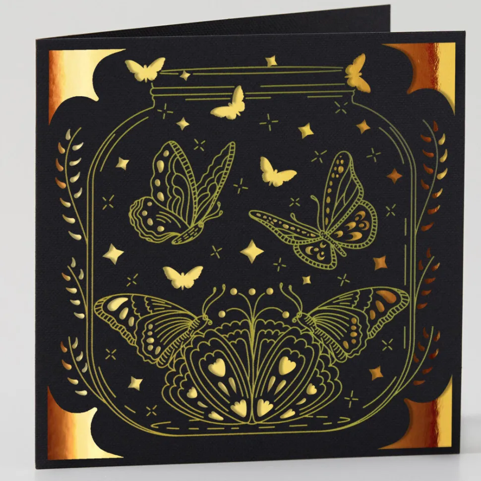 Einlegekarten für Folientransfers, Celebration-Musterset- S40 (14ct)