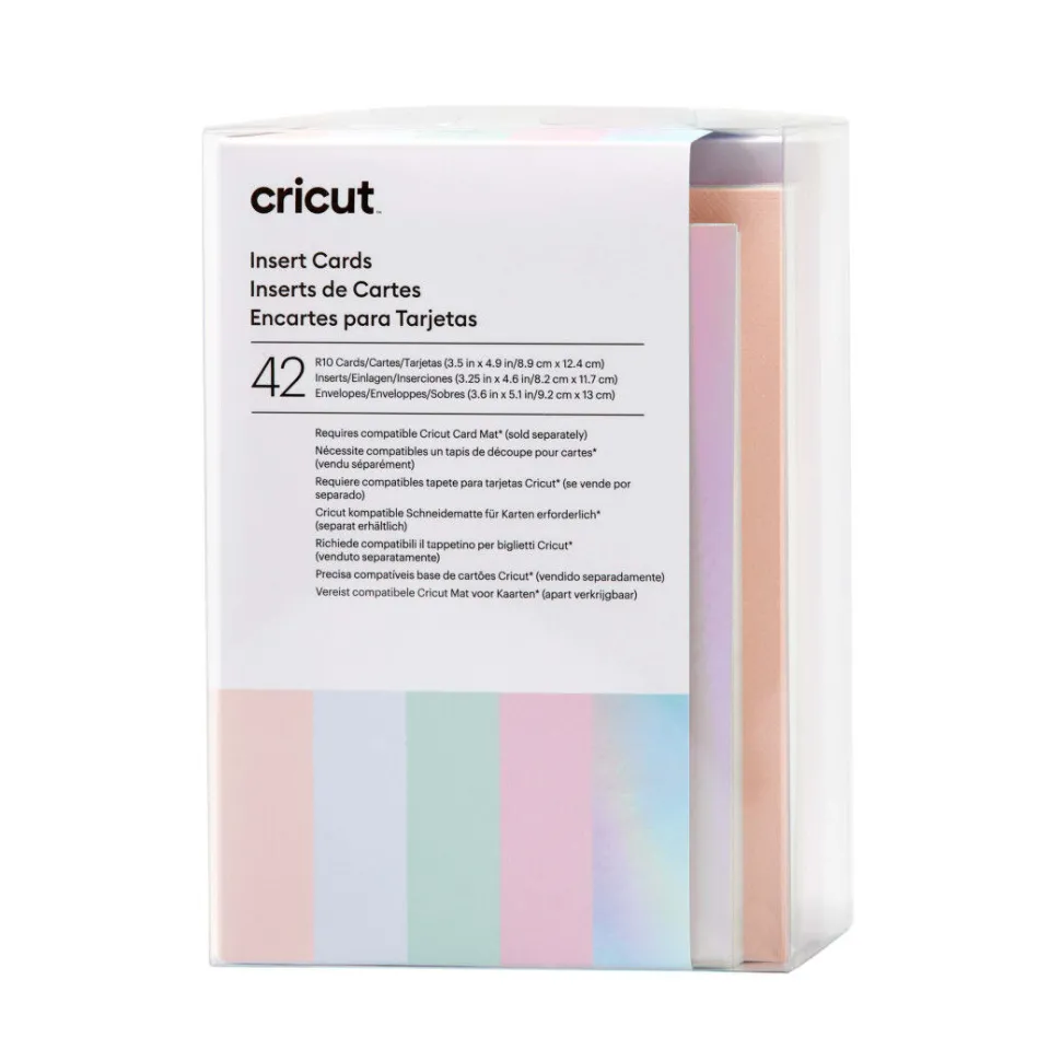 Einlegekarten, Prinzessinnen-Musterset- R10 (42ct)