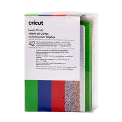 Einlegekarten, Regenbogenschuppen-Musterset- R10 (42ct)