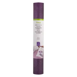 Glitzer-Iron-On, Aubergine