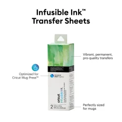 Infusible Ink™-Transferfolien (2 Stück), Aquarell Grün