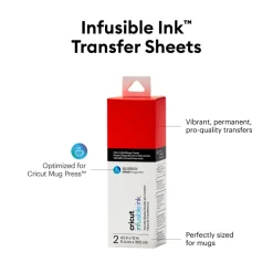Infusible Ink™-Transferfolien (2 Stück), Kirschrot