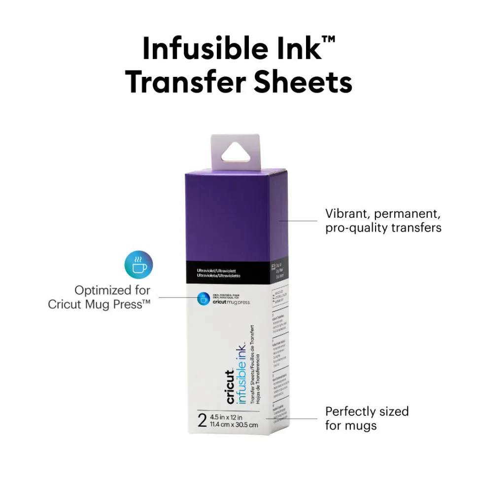 Infusible Ink™-Transferfolien (2 Stück), Ultraviolett