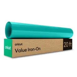 Iron-On im Vorteilspack, 30,5 cm x 6 m (12 Zoll x 20 Fuß), Blaugrün
