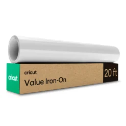 Iron-On im Vorteilspack, 30,5 cm x 6 m (12 Zoll x 20 Fuß), Weiß