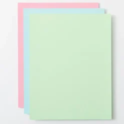 Karton im Vorteilspack, Pastell-Musterset - 21,6 x 27,9 cm (8,5 x 11 Zoll) (80 Stk.)