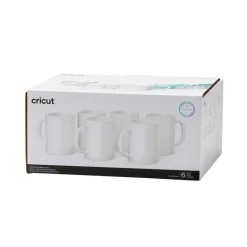 Keramikbecher-Rohling, Weiß - 425 ml (15 oz.) (6 Stück)