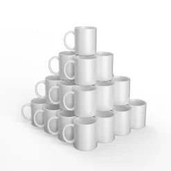 Keramiktassen-Rohling, Weiß- 340ml/ 12oz. (36Stück)