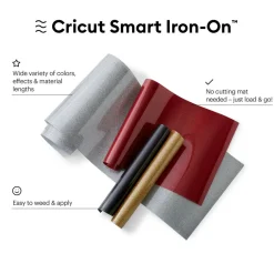 Smart Iron-On™ Glitzer-(0.9 m)