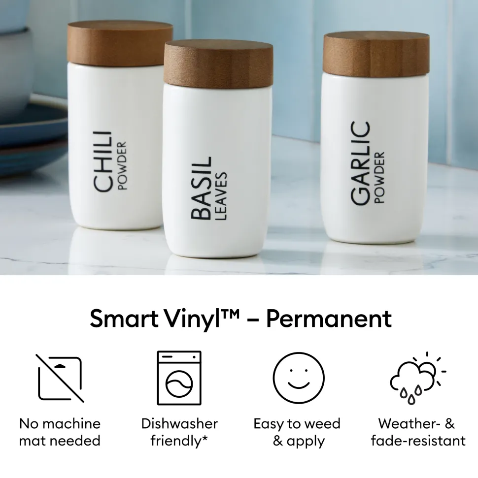 Smart Vinyl™ - permanentes Vinyl ohne Schneidematte (0,9 m / 3 Fuß)