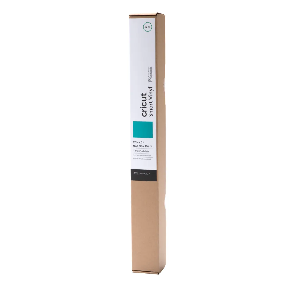 Smart Vinyl - Removable, Aqua 5 ft