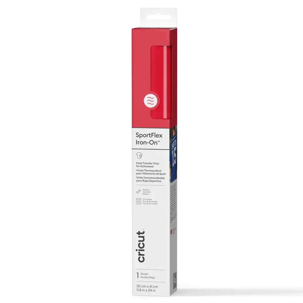 SportFlex Iron-On™, Rot