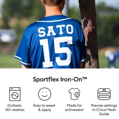 SportFlex-Bügelfolie