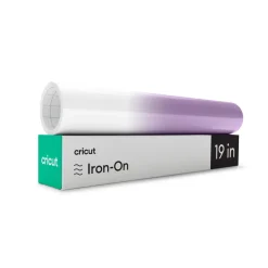 UV-aktiviertes Iron-On mit Farbveränderung, Weiß-Veilchen