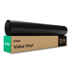 Vinyl im Vorteilspack 30,5 cm x 3 m (12 Zoll x 10 Fuß), Schwarz