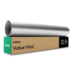 Vinyl im Vorteilspack 30,5 cm x 3 m (12 Zoll x 10 Fuß), Silber